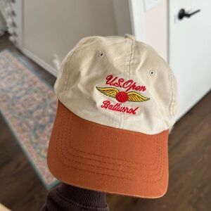 Imperial Golf US Open Baltusrol Vintage Beige and Orange Cap
